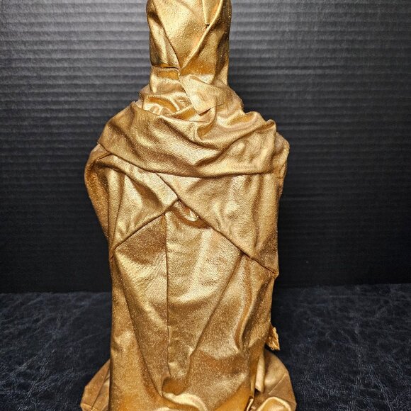 Three Kings Gold Fabriche Bejeweled With Crystals Three Wise Men Holiday Decor - Picture 7 of 12